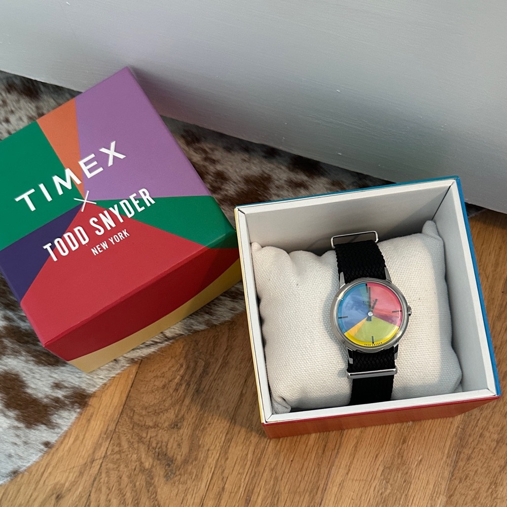 Todd Snyder x Timex Color Flicks Hand Wound Watch